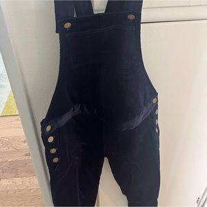 Hatch Selema Cord Overall in midnight